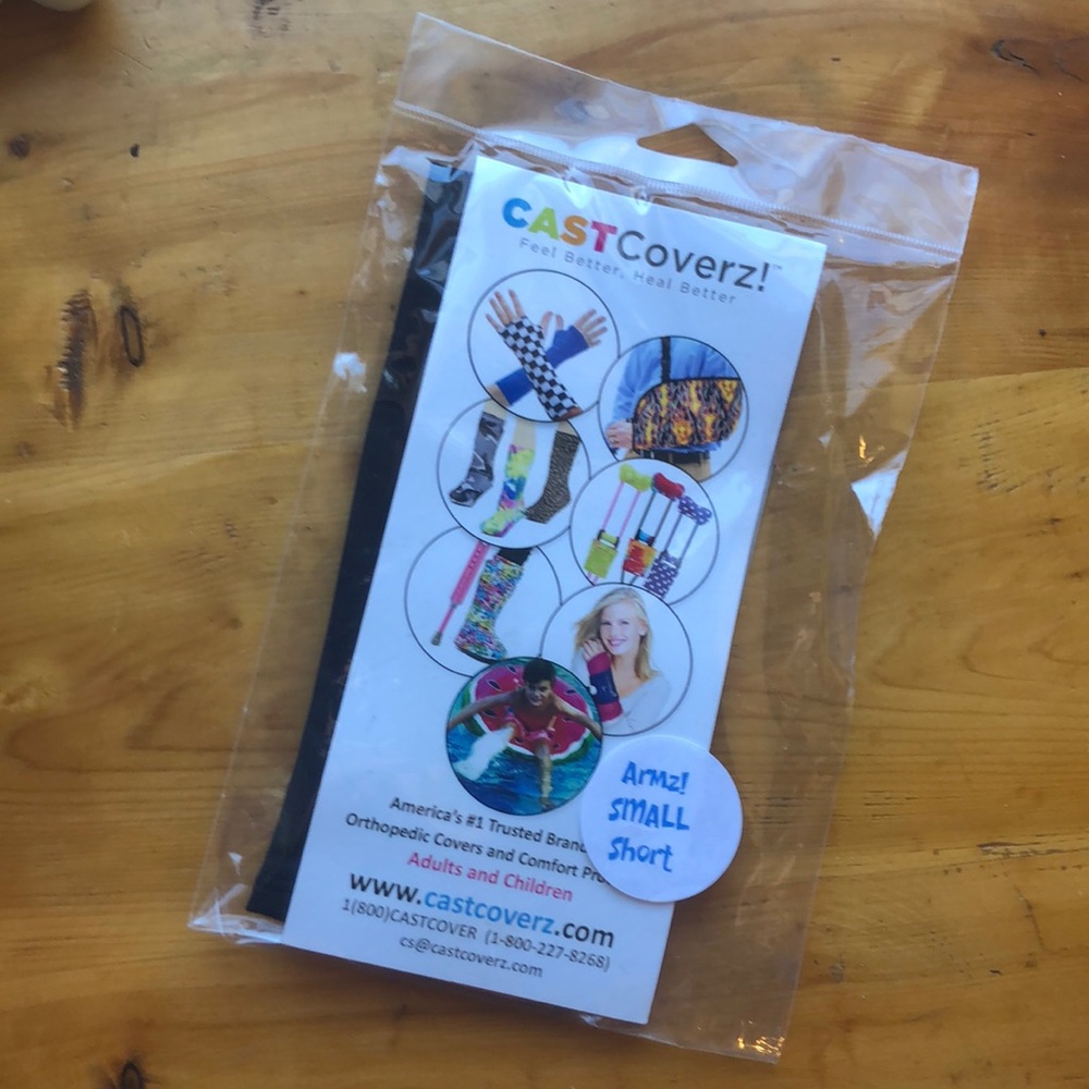 BLACK cast covers size SMALL